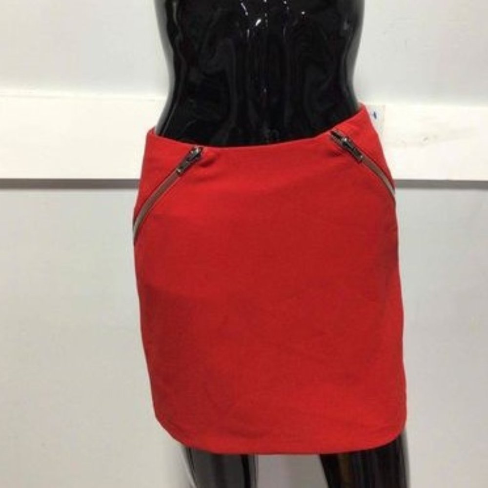 BCBG Red Skirt